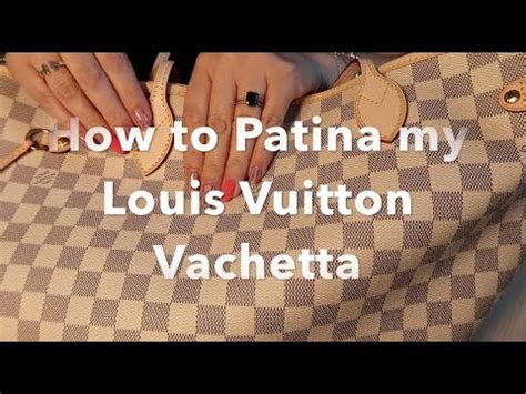 how to lighten patina on louis vuitton|louis vuitton patina instructions.